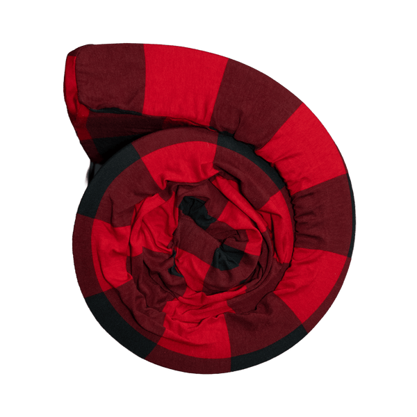 FOAM PAD + PLAID COVER